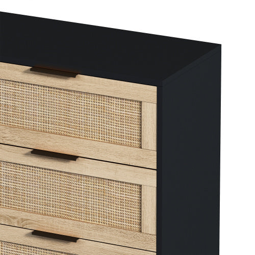 Drawers Rattan Storage Cabinet Rattan Drawer,for Bedroom,Living