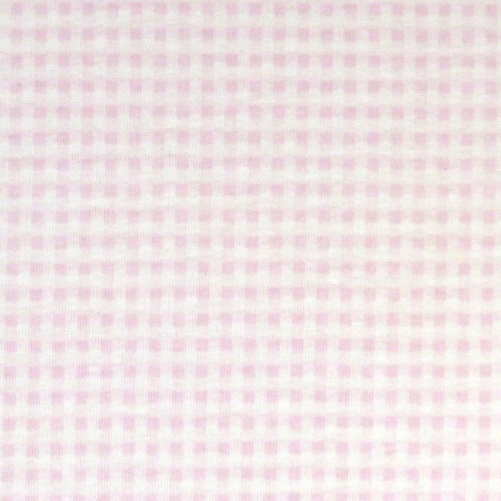 SheetWorld Fitted Cradle Sheet - 100% Cotton Jersey - Pink Gingham,