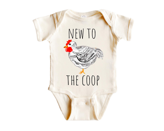 Chicken Farm Barn Animal - Baby Boy Girl Clothes Infant Onesie® Funny