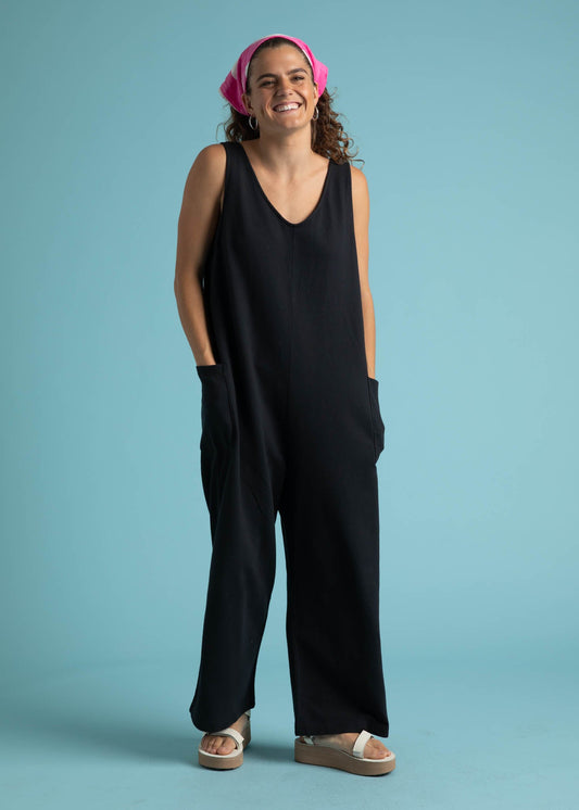 Field Day Romper - Black