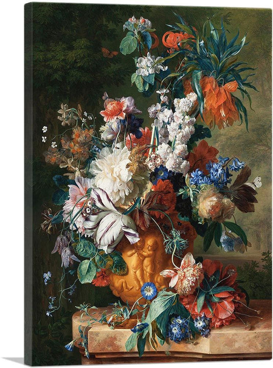 Bouquet Of Flowers In An Urn 1724