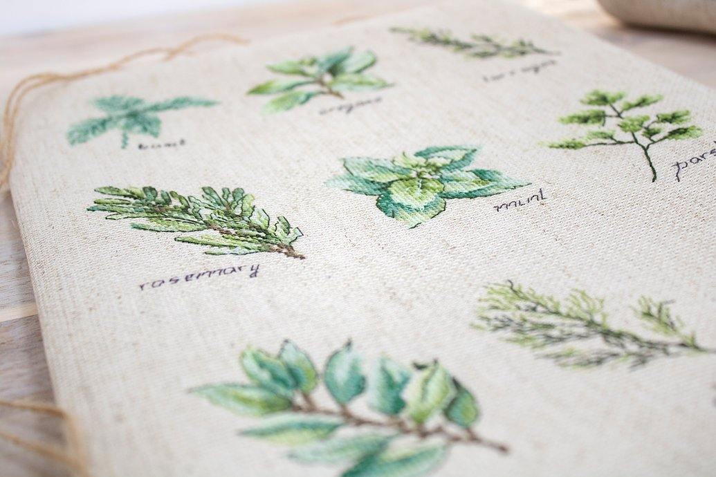 Spices and herbs B2346L Counted Cross-Stitch Kit